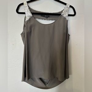 JayGodfrey size 4 open back blouse. Perfect for a night out.